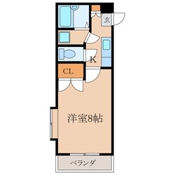 グリーンステージ葉月館の物件間取画像